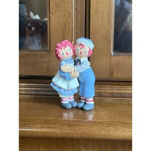 Hallmark Keepsake Raggedy Ann and Andy "Holiday Hug" Tree Ornament